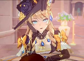 Navia Enjoys Aether For The Night With Big Tits