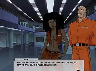 DC Comics Unlimited Part 35 Featuring Princess Ivy in Prison Scene