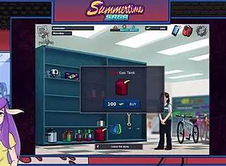 summertime saga hentai game evokes huge cock emotions in mature blonde brunette feet fetish