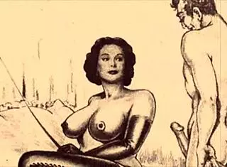 Wow, check these vintage erotic drawings!