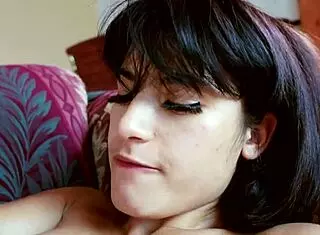 Horny lesbian couple engages in rough muff diving!