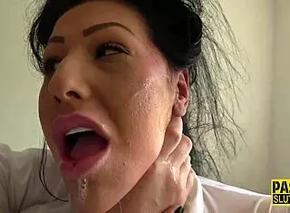 Milf throated by pascal in reality scene