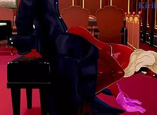 Futaba Sakura And Ann Takamaki Intense Sex Scene