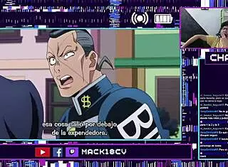 JoJo's Bizarre Adventure unfolds in part 4, chapters 17-18.