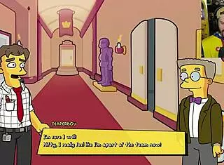 the simpsons game you never played burns mansion