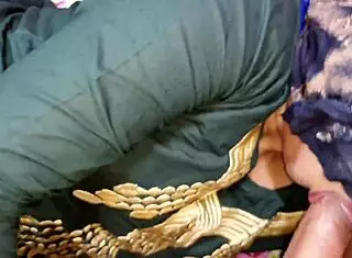 sexy desi girl sucking boyfriend's dick in classroom