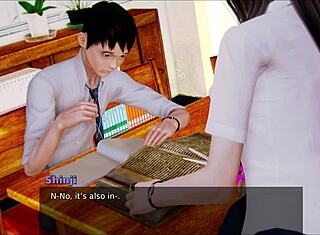 Academy 177 med collegebrunette i erotisk anime action