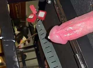 femdom milking table ruins orgasms!