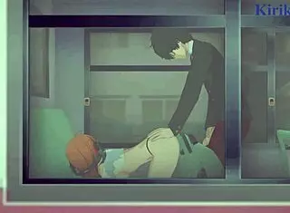 Futaba Sakura And Ann Takamaki Intense Sex Scene