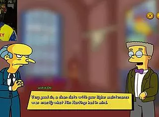 the simpsons game you never played burns mansion