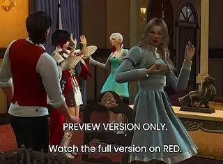 RWBY XXX 3D Hentai Preview Features Rough Cartoon Celebrities In Intense Action