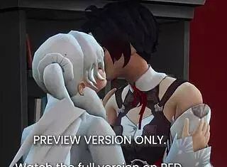 RWBY XXX 3D Hentai Preview Features Rough Cartoon Celebrities In Intense Action