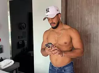 Petite Latina student gives a curious guy an anal massage that turns sexual