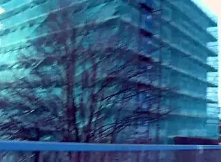 naughty horny babe strips and pisses on street! 😲