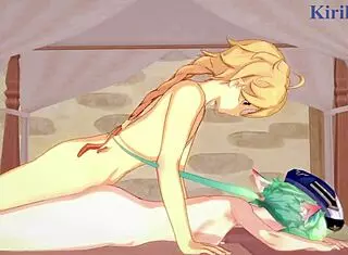 Sucrose, Hu Tao, Aether Intense Sex