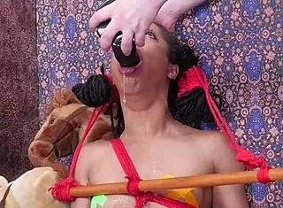 i gag on dick so slobberily