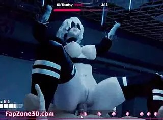 Man, this 3D naughty girl gets slammed in every pose!