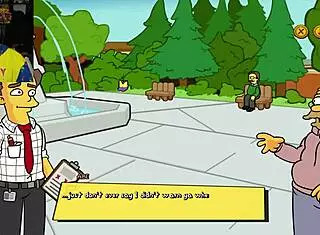 the simpsons game you never played burns mansion