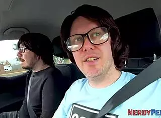 Real Brit Tricked Into First Facial While Sucking!