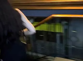 Blowjob in Public Restaurant