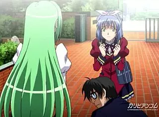 School Anime Girl Confronts Lowest Scum in Hentai Scene