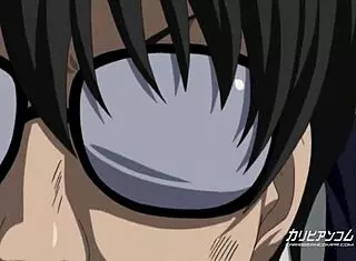 School Anime Girl Confronts Lowest Scum in Hentai Scene