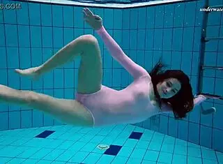 Hot Liza Bubarek as Underwater Mermaid! Can You Resist Her Wet Bikini Look?