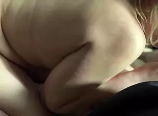 wet pussy riding after the night club