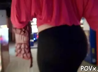 Rough POV Fucking Naked Teen Pussy