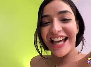 emily willis and chloe cherry in teen anal threesome