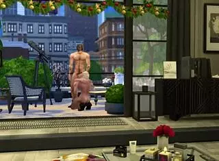 Ever seen hunky Sims 4 gay sex in summer heat?