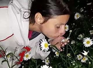 Housekeeper Gets Wild with Garden Walk and Intense Orgasmic Sex