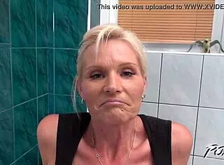 Mature Maid Pays For Indecent Exposure With Her Pretty Cunt