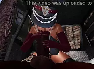 Emotional Oral Hardcore With Asian Cop In Van Second Life