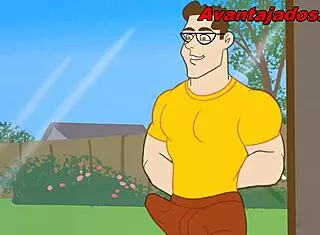 Intense Gay Cartoon Passion Unleashed