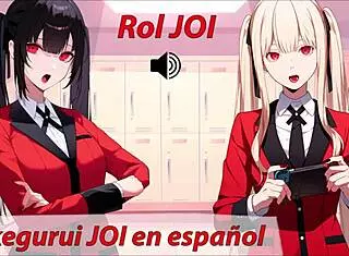 Roleplay joi hentai en espa�ol kakegurui.