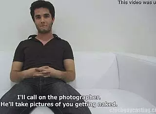 Czech gay casting with Petr