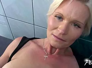 Mature Maid Pays For Indecent Exposure With Her Pretty Cunt