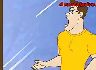 Intense Gay Cartoon Passion Unleashed