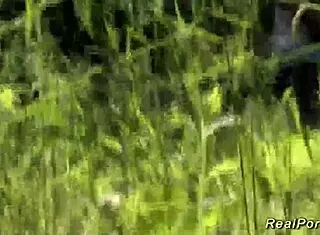 Horny German Couple Engages In Rough Outdoor Fucking With Cumshot And Voyeur Watch