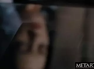 Cute Freckled Brunette In Long Socks Masturbates To A Wild Orgasm