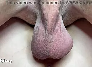 Extreme Close Up Pussy Breeding Creampie