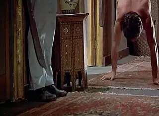 sexy brunette showers nude in friday the 13th 😊