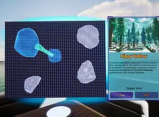 sapphire safari futanari hentai game pornplay ep 1 pokemon like monster futa girls photoshoot on desert island