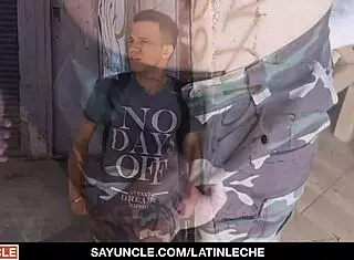 Straight Latino Paid To Ride Big Uncut Dick