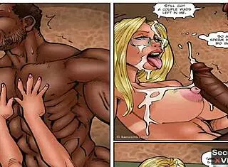 Cheating wife gets pussy licked by BBC black stud in lesson from the neighbor pt 2.