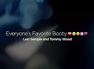 Big booty brunette on reality TV show