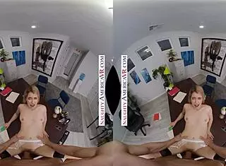 Naughty America - Abby Adams Works in Office Setting