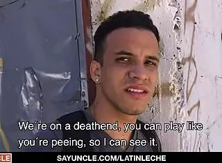 Straight Latino Paid To Ride Big Uncut Dick