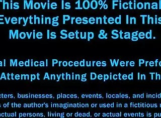 Doctor Tampa Examines Naked Angel Santana at Stacy Shepard's Request